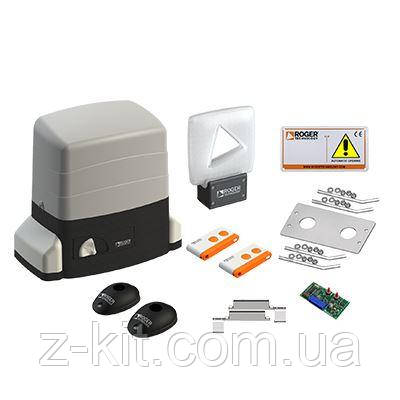 Maxi комплект Roger Technology KIT R30/806 для відкатних воріт вагою до 800 кг із магнітними кінцевими, фото 1