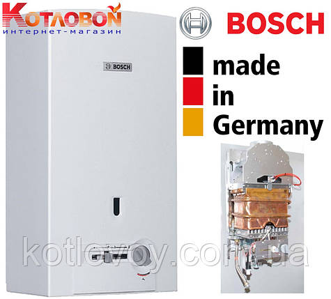 Газовий проточний водонагрівач (газова колонка) Bosch Therm 4000, фото 1