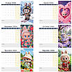 Календар Лабубу 2026 настінний перекидний (А4 формат, 300 х 210 мм, 12 аркушів), фото 4