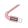 Кабель Baseus Shining Lightning 1m, Pink (CALSY-0R), фото 3