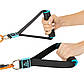 Ручки для еспандерів гумок і тренажерів STRAP HANDLE PRO LiveUp 2 шт. чорний LP8192J, фото 8
