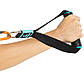Ручки для еспандерів гумок і тренажерів STRAP HANDLE PRO LiveUp 2 шт. чорний LP8192J, фото 9