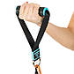 Ручки для еспандерів гумок і тренажерів STRAP HANDLE PRO LiveUp 2 шт. чорний LP8192J, фото 10