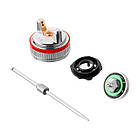 Комплект форсунки 1,4 мм для фарбопультів HVLP II PT-0100, PT-0105, PT-0105D (дюза, повітряна головка, голка) INTERTOOL PT-2114, фото 2