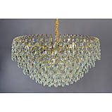 Кришталева люстра для вітальні діаметром 80 см 89018-800 FG, фото 2