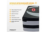 Степ-платформа 3-рівнева EasyFit EF-0541 Step-B, 78×29 см, висота 10+5+5 см, чорна з сірою — для фітнесу, аеробіки й тренувань, фото 4