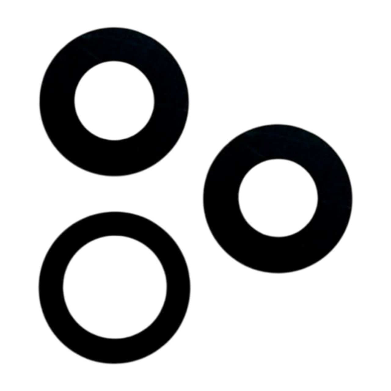 Скло камери iPhone 12 Pro з покриттям антивідблиску (комплект 3шт) Original, фото 1