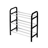 Полиця/стелаж для взуття (3 рівні), фото 3