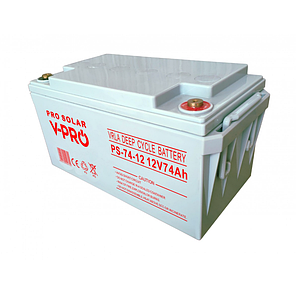 Акумулятор VOLT AGM VRLA DEEP CYCLE 74Ah 12V (6AKXDEEP07), фото 2