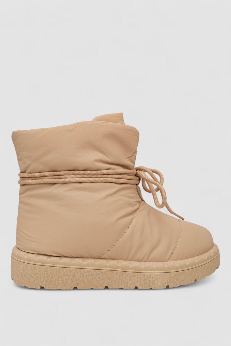 Дутики жіночі зимові на хутрі, колір бежевий, 248RFM600, фото 1