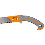 Пила садова пряма 330 мм 7TPI з чохлом FLORA (5023334), фото 3