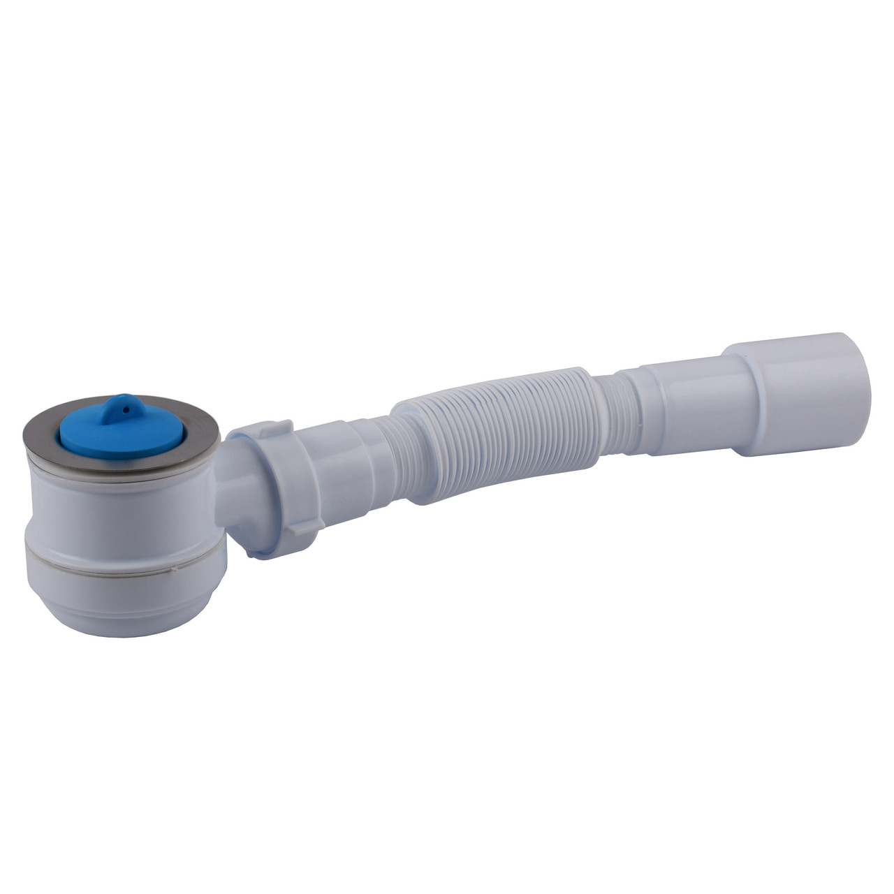 Сифон OPTIMUM низький пляшковий для душ.піддона з випуск 1 1/2" та гофротрубою 40*40/50 OPTI-09033, фото 1