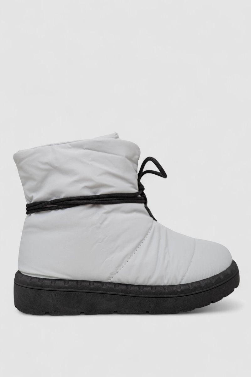 Дутики жіночі зимові на хутрі, колір сірий, 248RFM600, фото 1