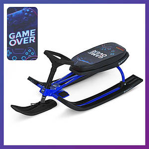 Дитячий снігокат MS 1778-6 з низькою рамою Синій