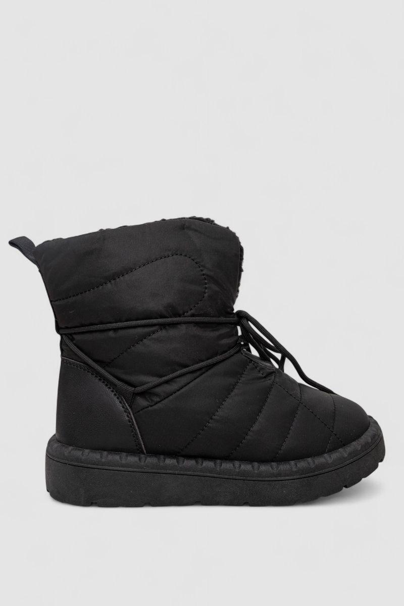 Дутики жіночі зимові на хутрі, колір чорний, 248RFM500, фото 1