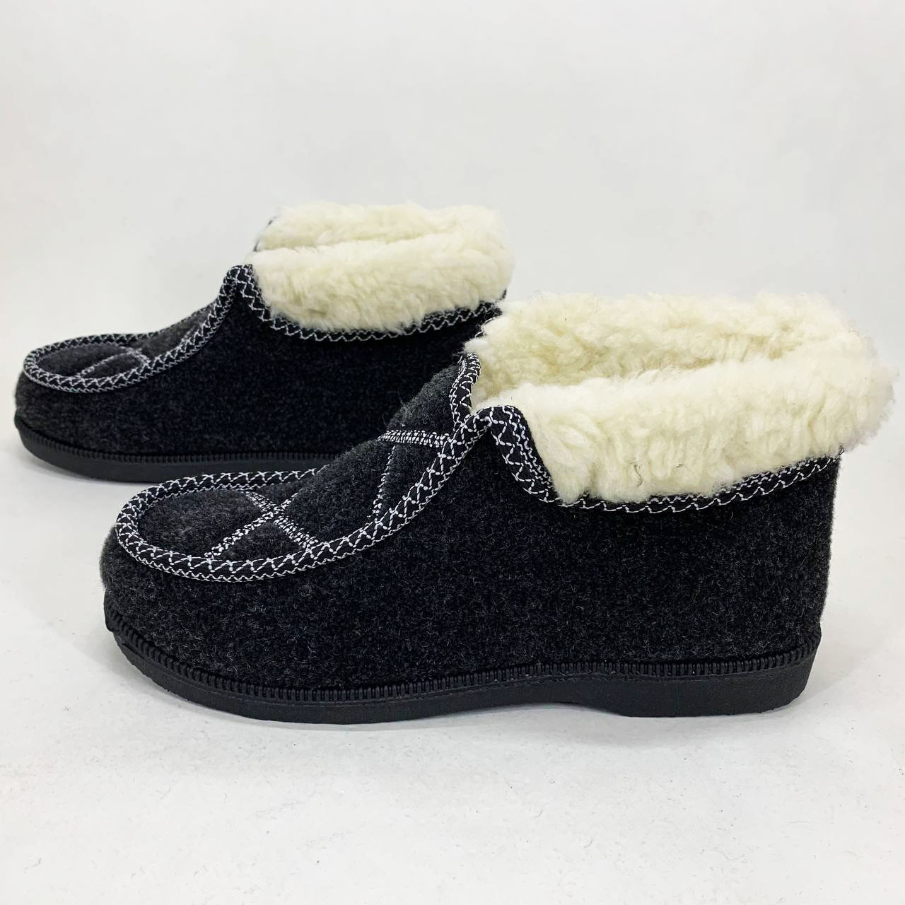 Жіночі бурки на липу жіночі, Жіночі бабусі на хутрі, Уги для дому, Бурки жіночі Уггі IH-38, фото 1