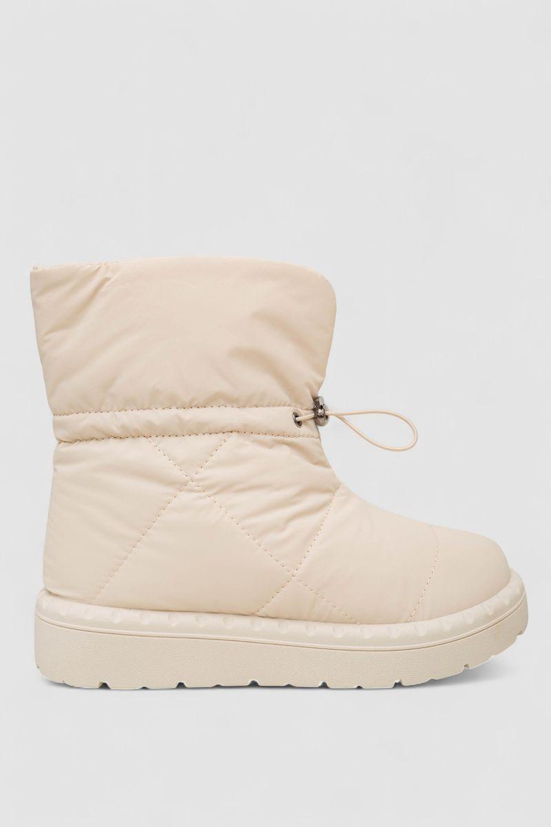 Дутики жіночі зимові на хутрі, колір бежевий, 248RFM300, фото 1