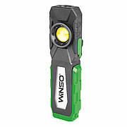 Ліхтар портативний Winso 500Lm, 10W COB+3W, 2000mAh, білий/червоний