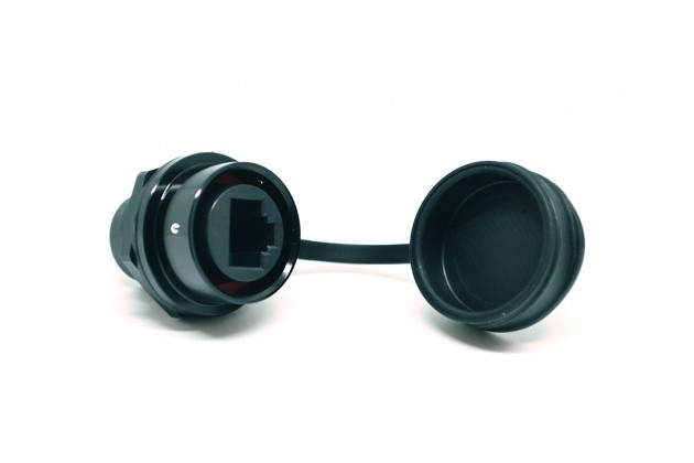 Конектор WEIPU SA2412-SRJ45 LAN IP67, фото 1