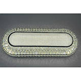 Стельова люстра овальної форми 9863-80*30С, фото 4