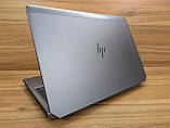 Ігровий ноутбук HP zBook 15 G6 | Nvidia Quadro T2000 4 GB | 15,6" | Intel I7 - 9750H | 256GB SSD + 480GB SSD | 16GB, фото 6