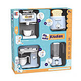 Ігровий набір побутової техніки (кавоварка, тостер, блендер, міксер) арт. 8057 B, фото 10