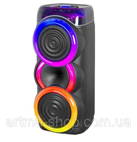 Акустична система KOLAV-D2836 з мікрофоном і пультом Портативна бездротова акустика 40 Вт 8*2", фото 1