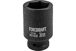 Головка ударна глибока 3/4" 36 мм (6-гр.) FORCEKRAFT FK-46510036