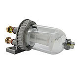 Фільтр паливний (відстійник) МТЗ скляна колба (в-во S.I.L.A. AC) 240-1105010-01, фото 3