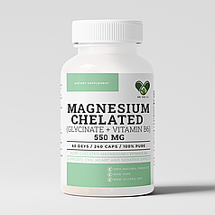 Магній в 6 гліцинат хелат 500 мг