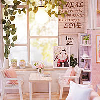 Ляльковий будинок румбокс DIY Cute Room L-022 Tranquil Life конструктор 5 шт., фото 2