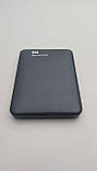 Жорсткий диск SSD мережевий накопичувач Б/У Western Digital WD Elements Portable 1 TB (WDBUZG0010BBK-EESN), фото 4