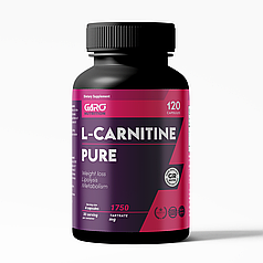 Л карнітин (l carnitine) тартрат 1750 мг. для жінок та чоловіків для схуднення Garo Nutrition
