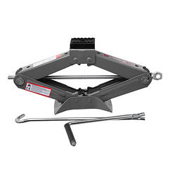 Домкрат механічний ромбоподібний 2т., гумовий упор., 110-400 мм INTERTOOL GT0184