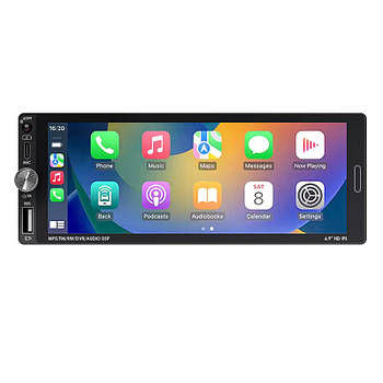 Автомагнітола 1 din HEVXM 6099 2/32 екран 6.9" Car-Play підтримка камер GPS Bluetooth Wi-Fi Touchscreen 9 шт.