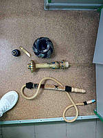 Кальян Б/У Антикварний перський кальян 50 см кобальтове скло