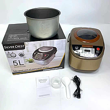 Електрична автоматична мультиварка SILVER CREST об'ємом 5 л YU227