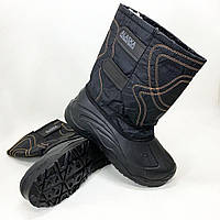 Зручне чоловіче взуття легке 41р 27см, Хутряні бурки, Чоловічі чоботи для активного відпочинку з гуми NV-99