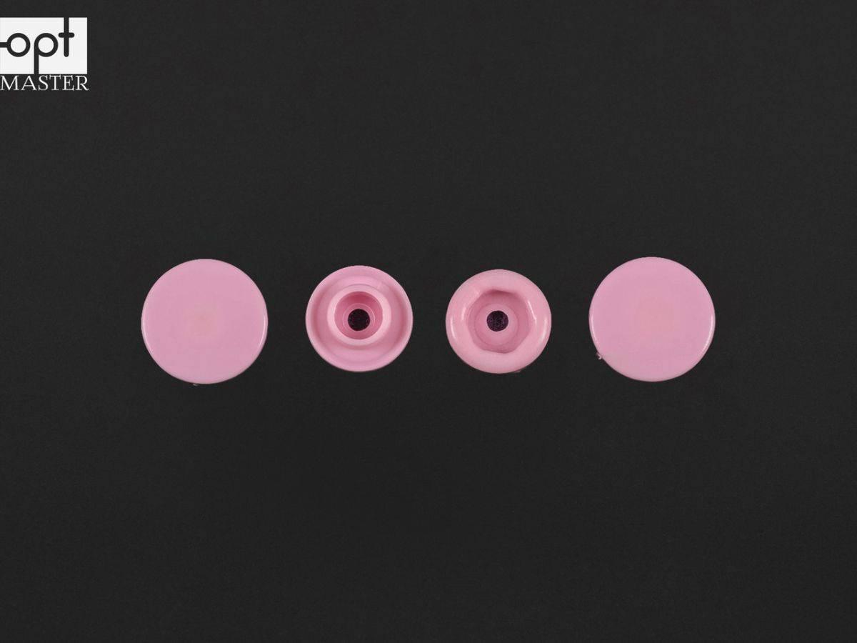 Кнопки пластикові 11.7 мм Т-5 світло-рожеві D11 (1000 шт), фото 1