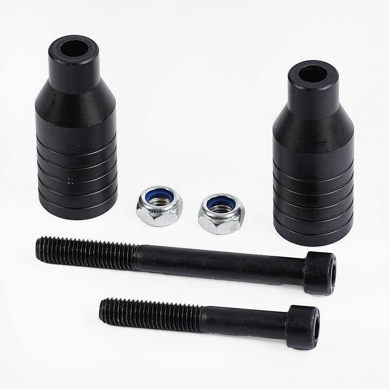 Пеги для трюкового самоката PG-476 (250) колір чорний, довжина 5.5см, ЦІНА ЗА 2 ШТУКИ В УПАКОВЦІ