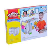 Роспись Набор для творчества`Раскраска-конструктор: Слон`, 12 фломастеров в наборе игрушка D8