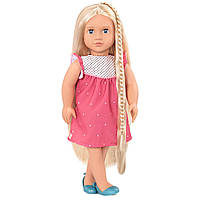 Лялька Our Generation Хейлі 46см з аксесуарами для зачісок вініл текстиль від 3-х років (BD31246)