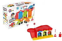 Дитячий паркінг з 3 машинками з пластику ТЕХНОК від 3 років в асортименті 8584