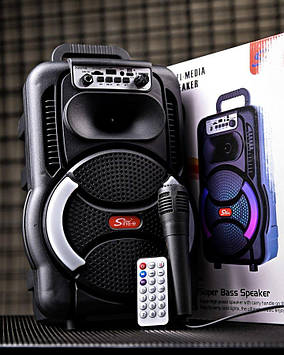 Караоке Портативна акустика ZQS8166 ПП8045