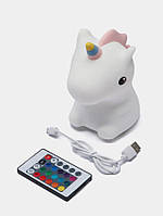 Силіконовий нічник Єдиноріг