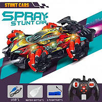 Машинка на радіокеруванні Spray Racer з керуванням рукою трюковий перекрут ВТ4682