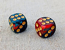 Кубики гральні для настільних ігор, d 15.2 мм., фото 4