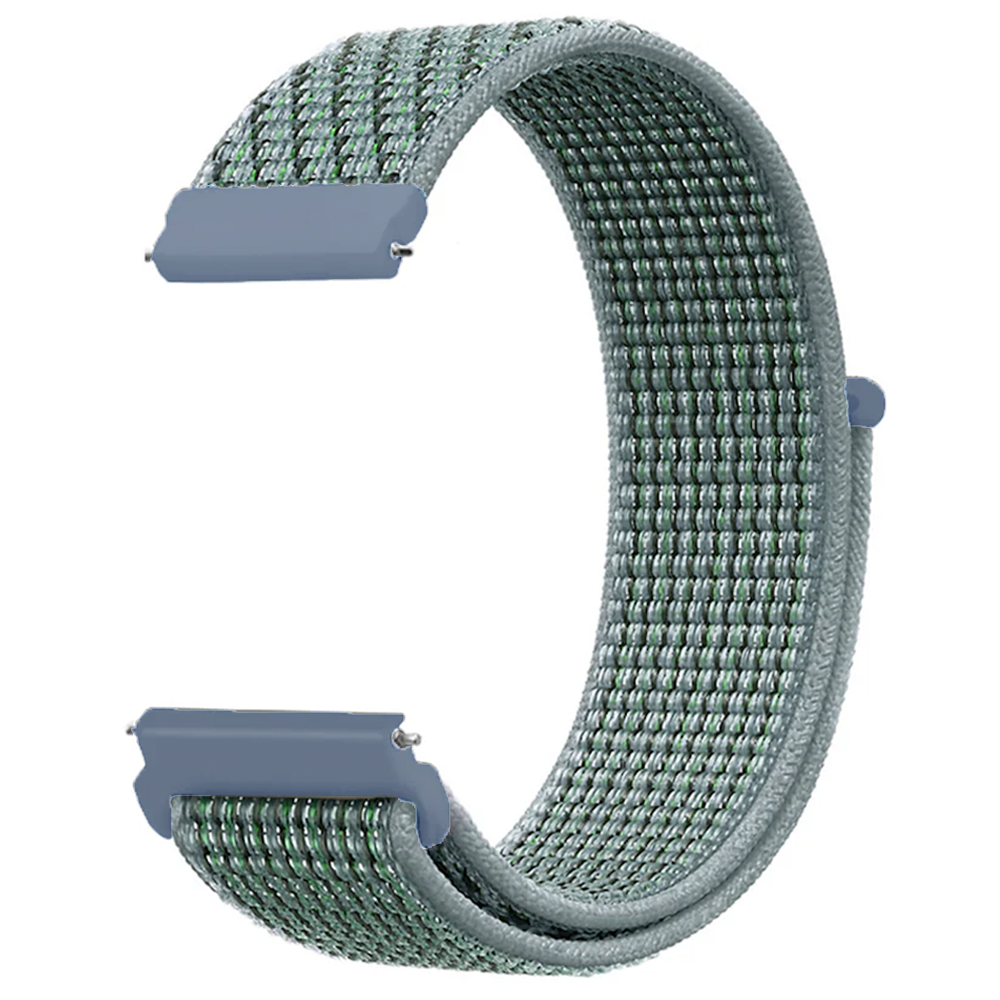 Ремінець CDK для Kospet Pulse | 22mm Nylon Sport Loop (012416) (obsidian mist), фото 1