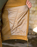 Тактичний костюм Softshell DEMENTIOZ кайот з водо- та вітрозахисними властивостями ВТ6839 ТМ, фото 10