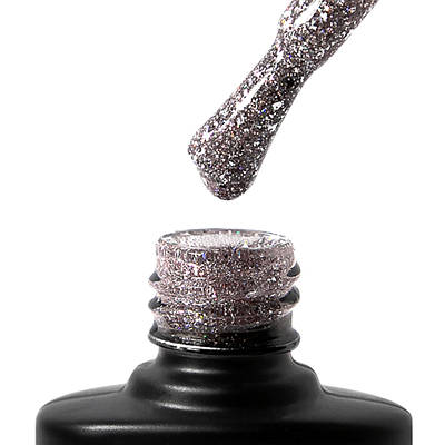 Гель-лак Nice for you Shine №02 світловідбивний Рожеве золото 15 г